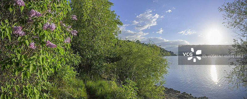 利普托夫斯卡玛拉水库，利普托夫斯卡谢尔尼察，日利纳州，斯洛伐克图片素材