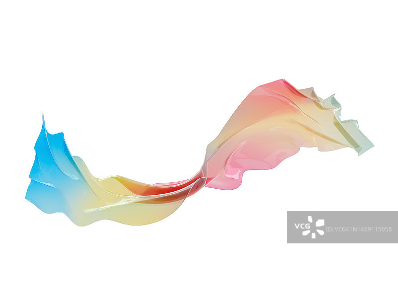 柔和流动的抽象彩色背景图片素材