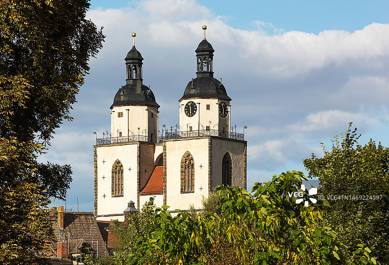 路德城维滕贝格 - 诸圣堂（德国萨克森-安哈尔特州）图片素材