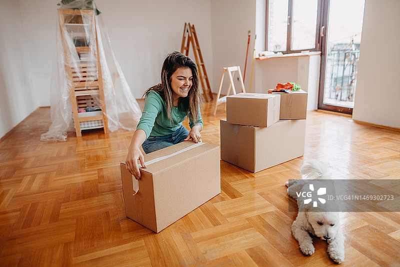 我的新公寓图片素材