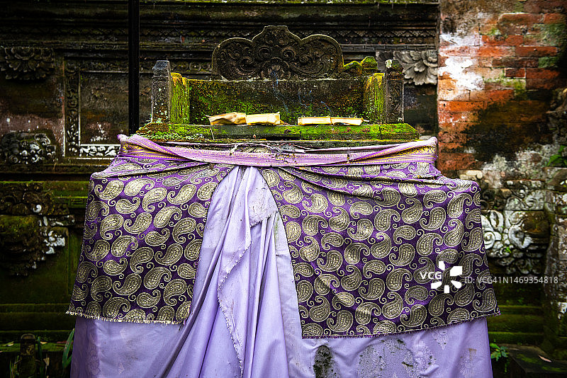 巴厘岛印度教传统祭坛图片素材