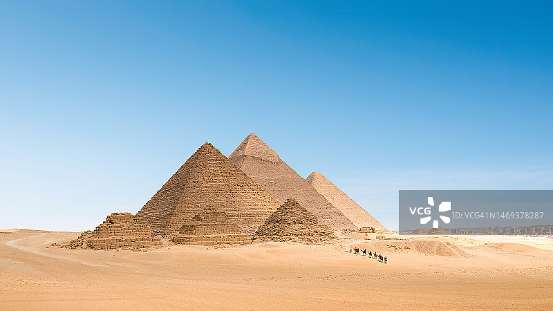 埃及吉萨金字塔图片素材