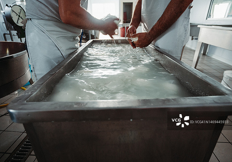 意大利水牛奶酪制作图片素材