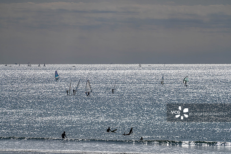 日本神奈川阳光海滩图片素材