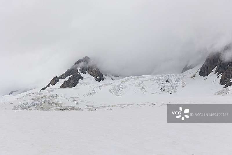 新西兰高山雪原图片素材