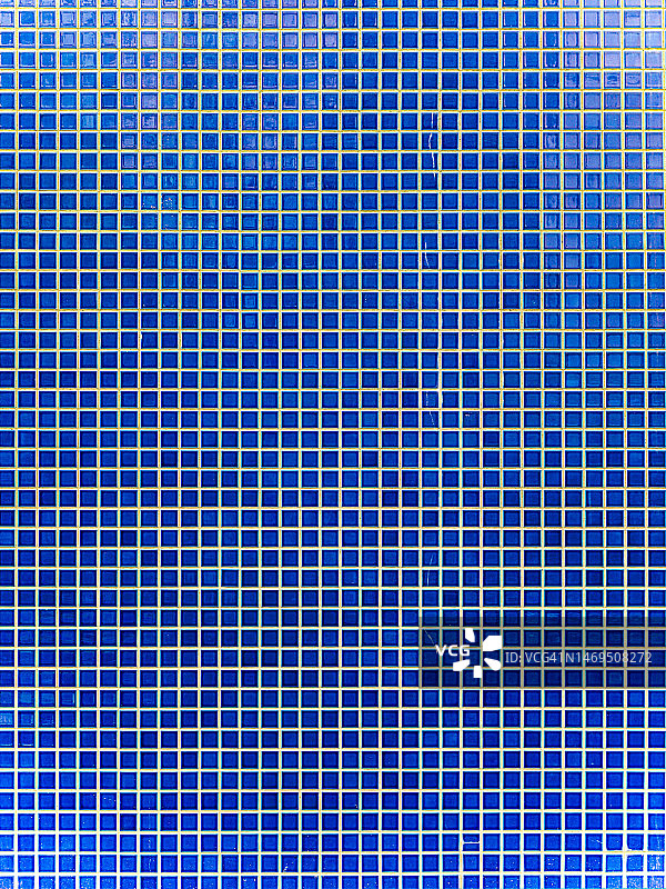 蓝色瓷砖墙图片素材