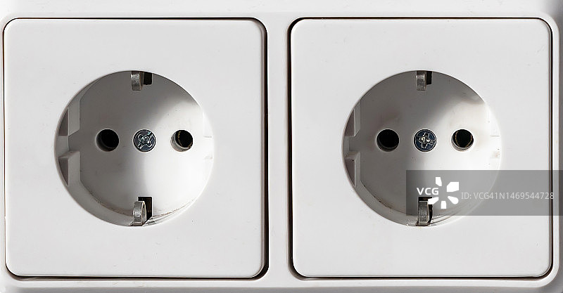 两个插座图片素材