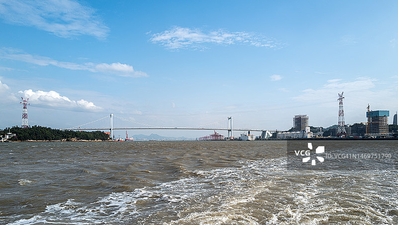 厦门岛跨海大桥图片素材