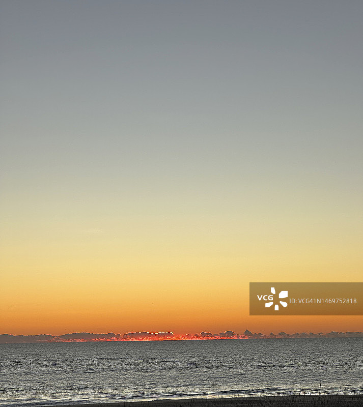 云彩类型-蓝色到灰色图片素材