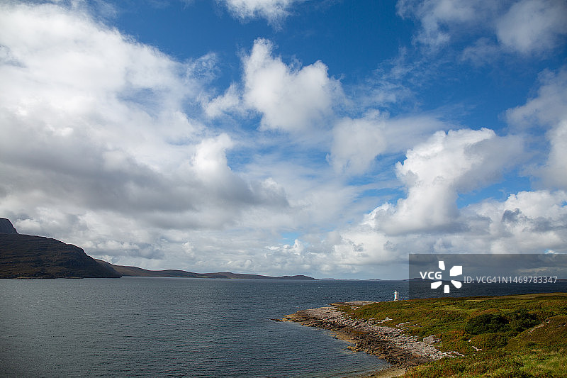 布鲁姆湖和鲁伊灯塔入口图片素材