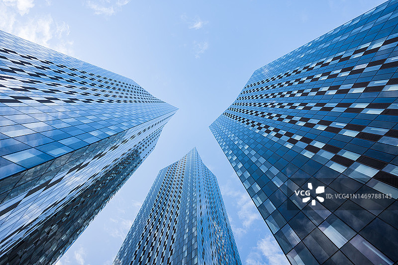 仰望迪恩斯盖特广场图片素材