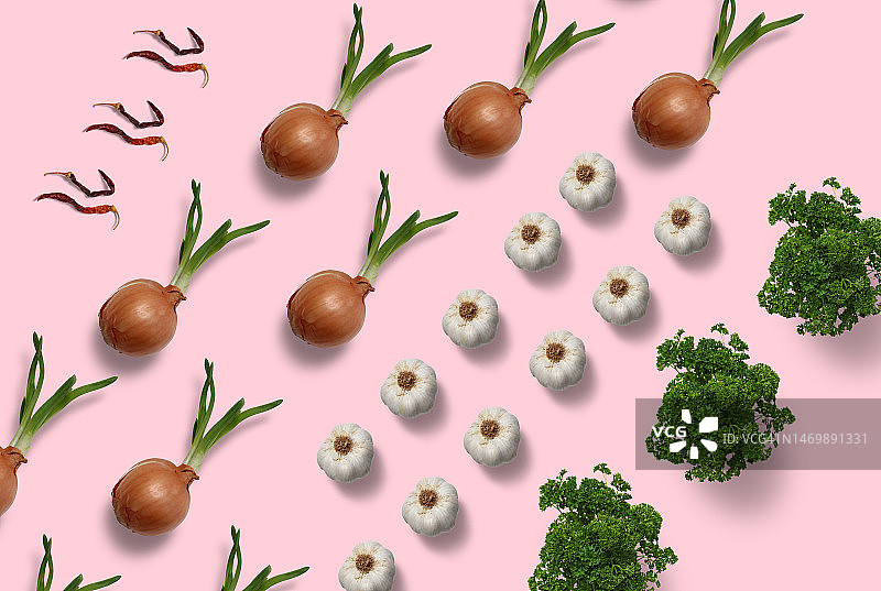 无缝蔬菜图案图片素材