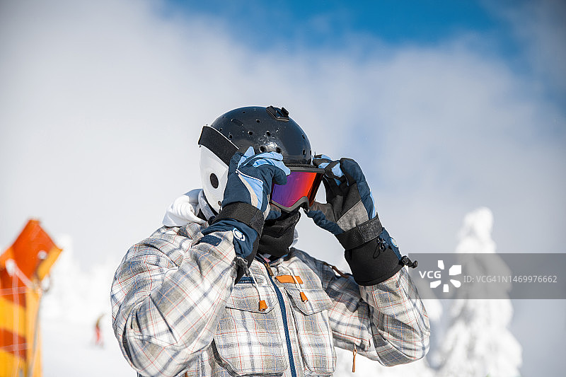 准备好雪上运动图片素材