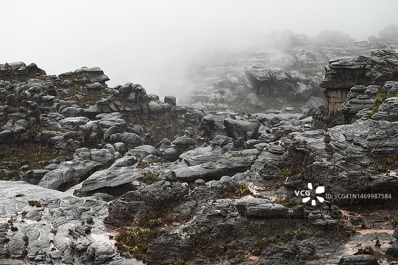 冬季的罗赖马山图片素材