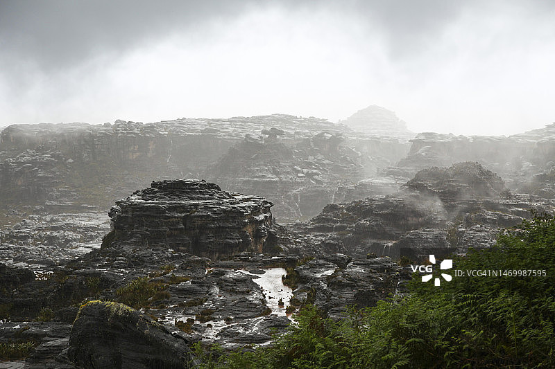 冬季的罗赖马山图片素材