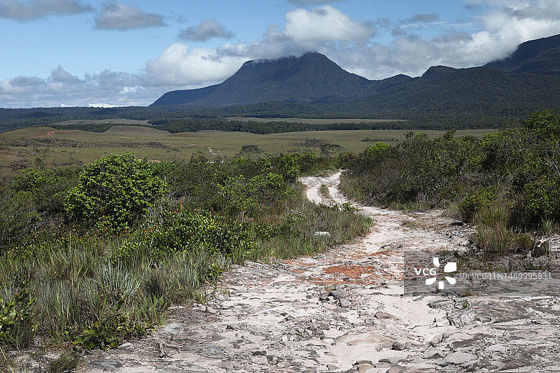 泥路景观图片素材