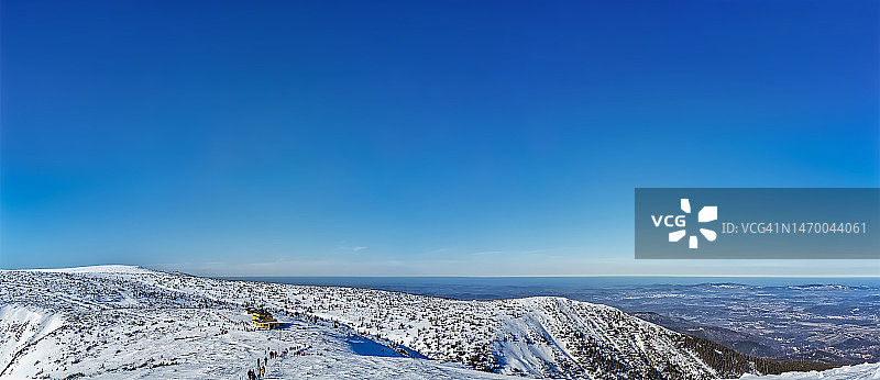 喀尔科诺谢山亚高山高原图片素材