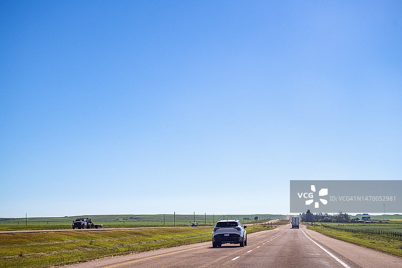 加拿大横贯公路大草原风光图片素材