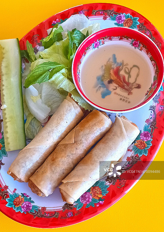 越南春卷图片素材