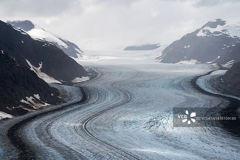 不列颠哥伦比亚省鲑鱼冰川图片素材