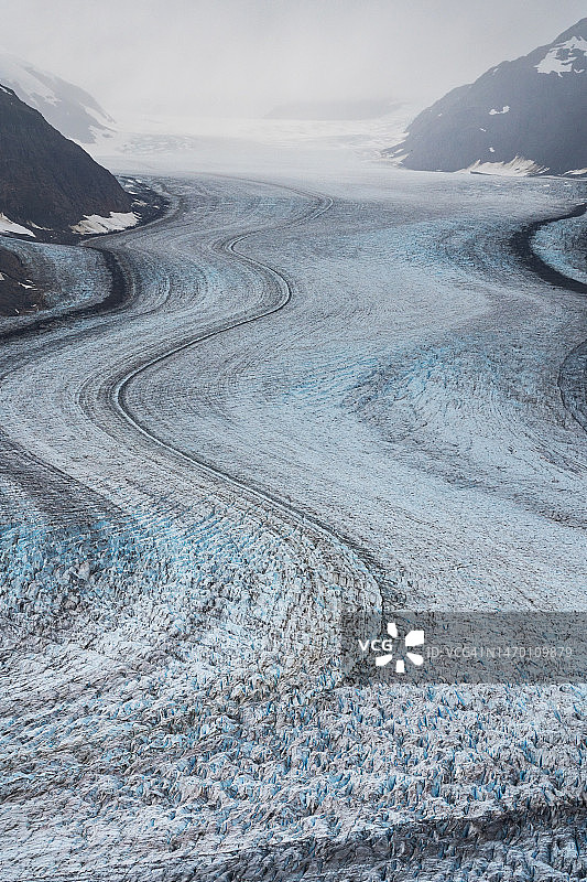 不列颠哥伦比亚省鲑鱼冰川图片素材
