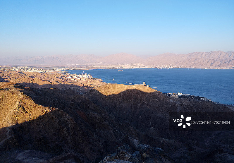 冬季红海风光图片素材