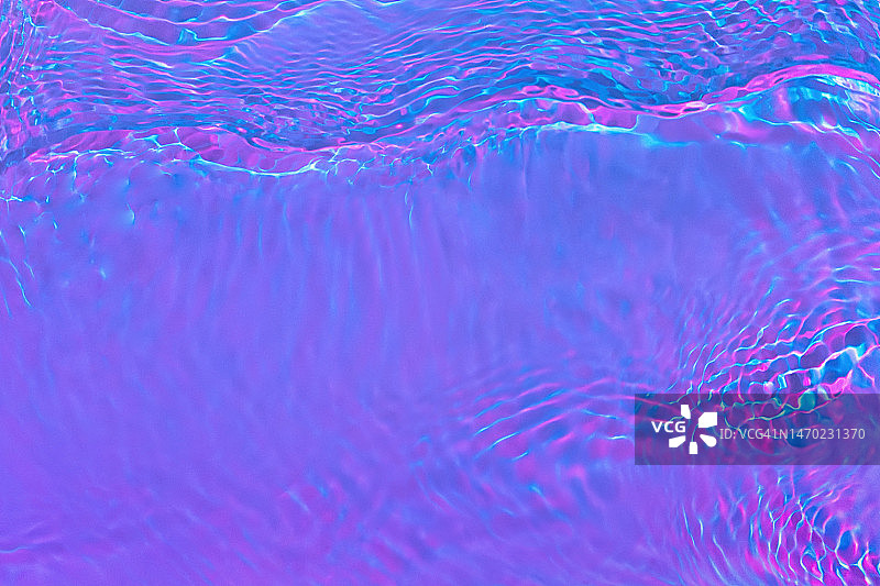 全息紫色粉色丁香色透明水面纹理图片素材