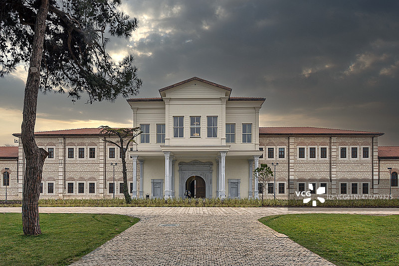 土耳其伊斯坦布尔埃于普苏丹区拉米公共图书馆图片素材