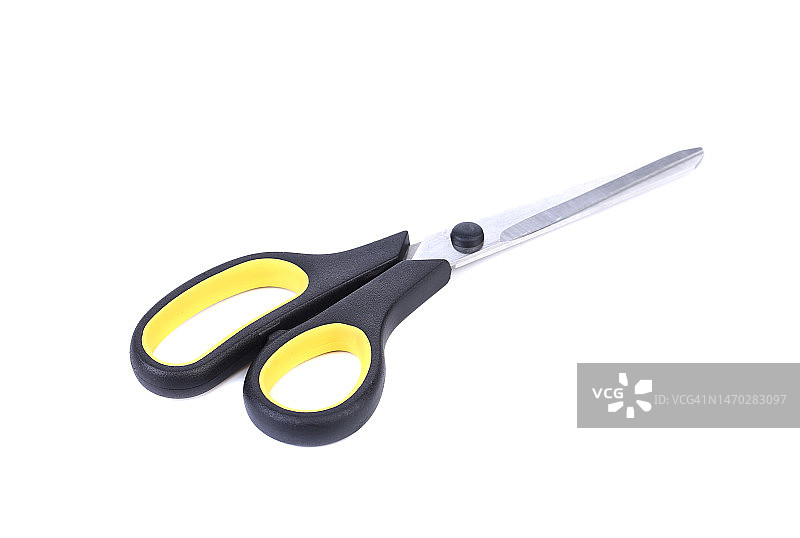 黑色和黄色剪刀（摩尔多瓦）图片素材