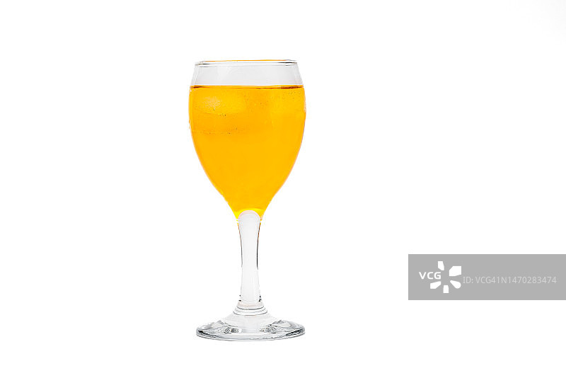 白色背景下的饮品特写，西班牙图片素材