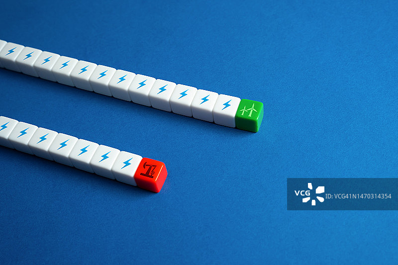 绿色能源超越化石燃料，乌克兰图片素材