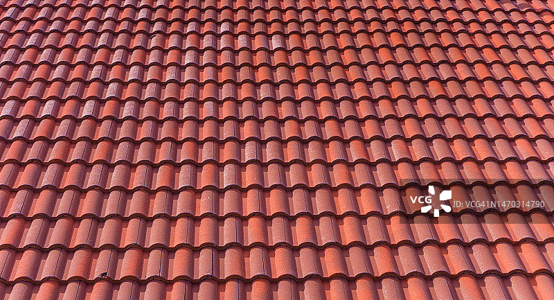 屋顶瓦片全画幅照片图片素材