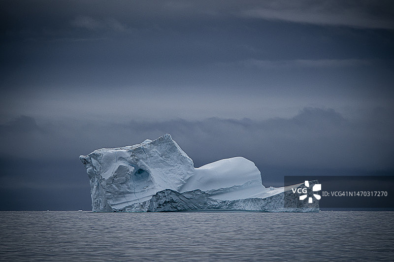 格陵兰冬季海景图片素材
