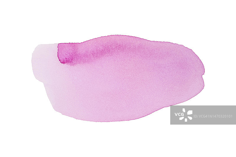 白色背景上的粉色水彩模板，土耳其图片素材