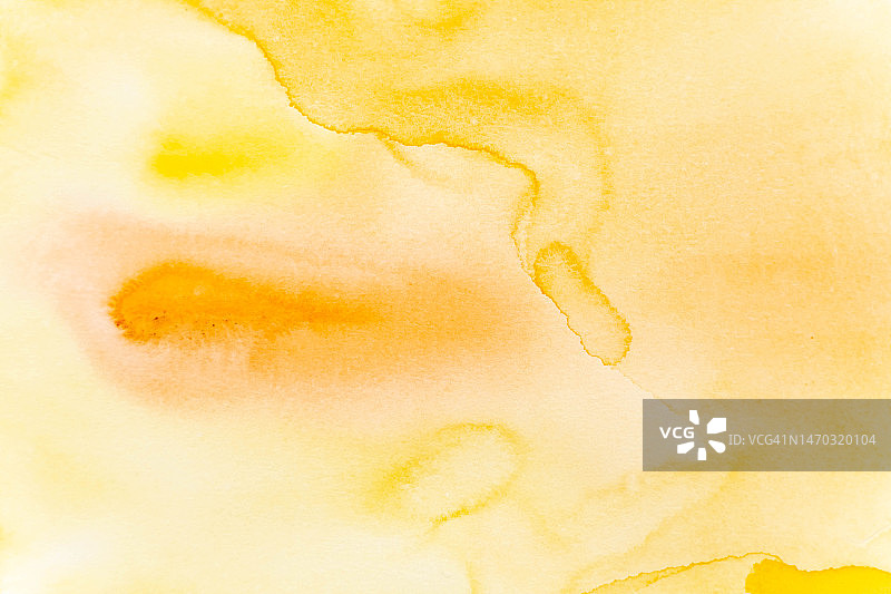 黄色抽象水彩背景与土耳其图片素材