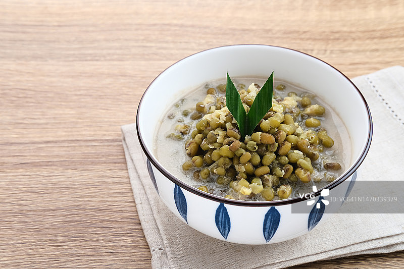 绿豆粥，印度尼西亚甜点粥图片素材