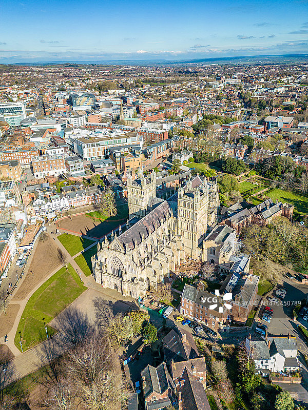 德文郡埃克塞特大教堂图片素材