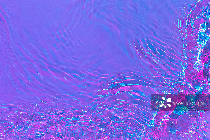 全息紫色粉色丁香色透明水面纹理图片素材