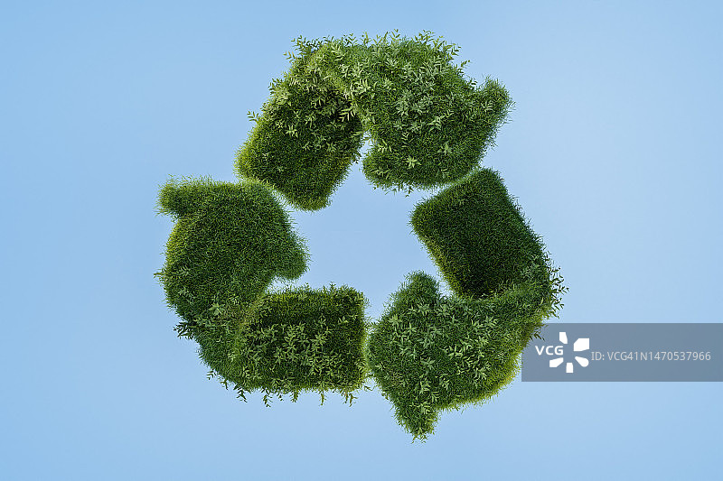 绿色回收标志图片素材