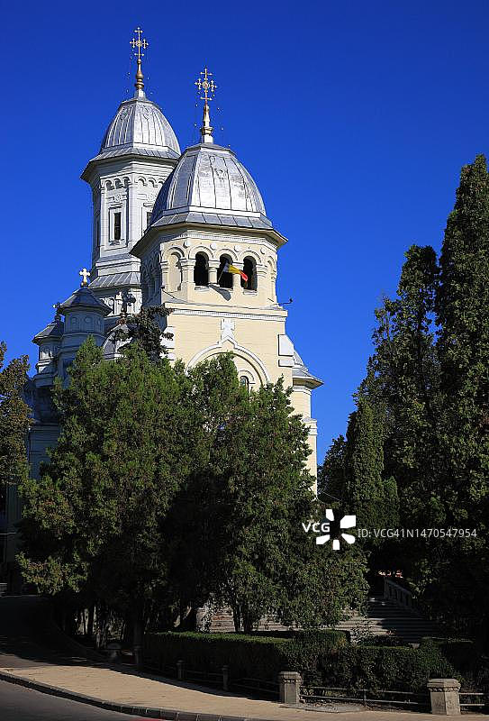 罗马尼亚克卢日县图尔达东正教大教堂图片素材