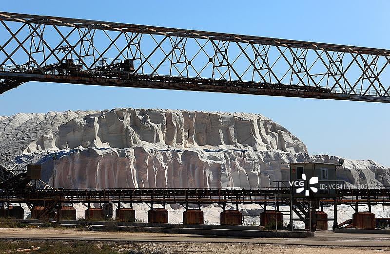 意大利普利亚巴列塔盐场自然保护区图片素材