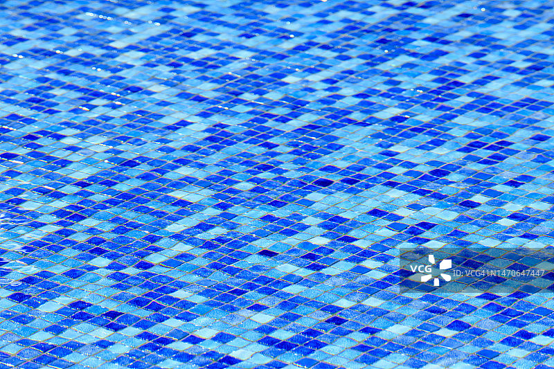 无缝游泳池瓷砖背景图片素材
