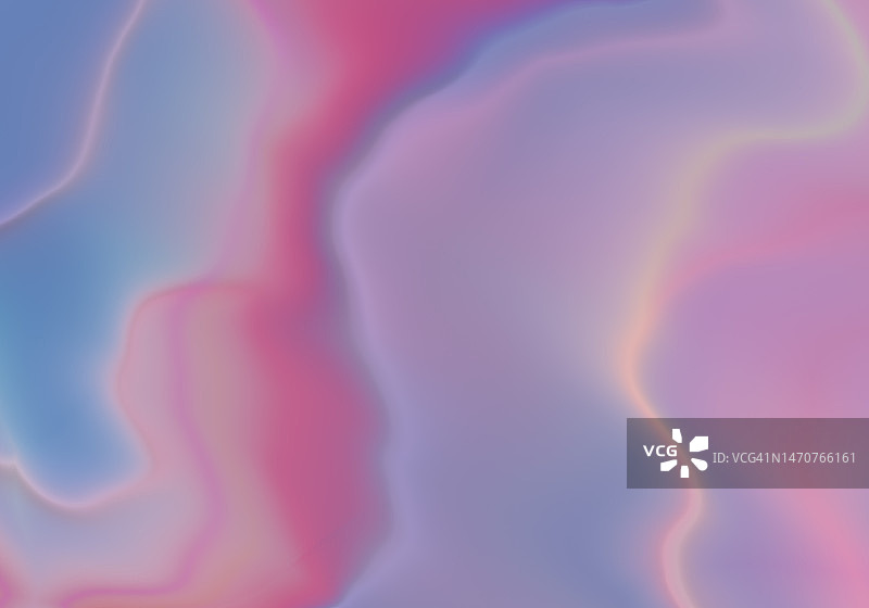 抽象粉紫波浪背景。婚礼周年纪念情人节抽象丝绸缎面背景。柔和彩色流动波浪背景图片素材