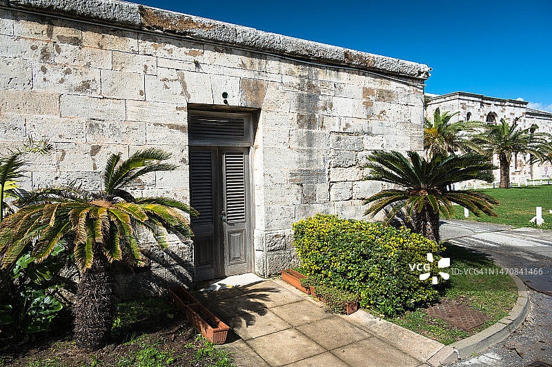 百慕大皇家海军造船厂入口建筑图片素材