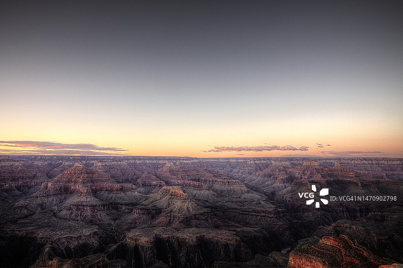 日落时分的大峡谷风光图片素材