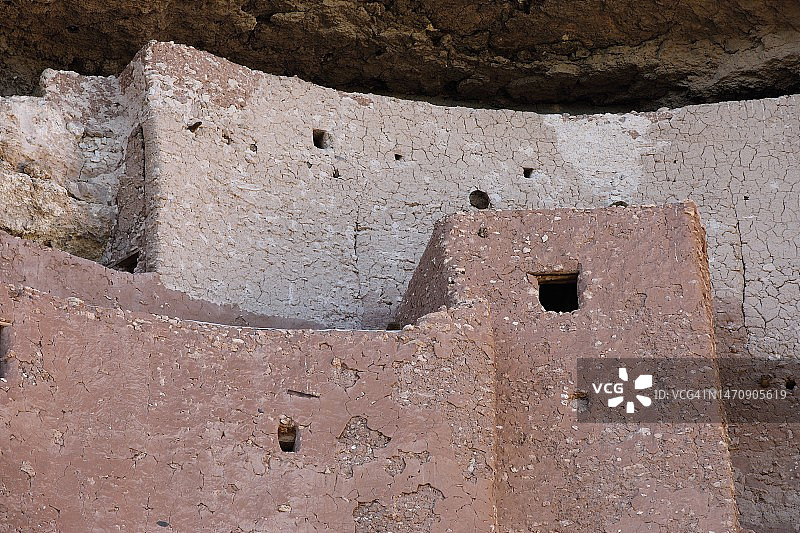 土著居民悬崖住所细节图片素材