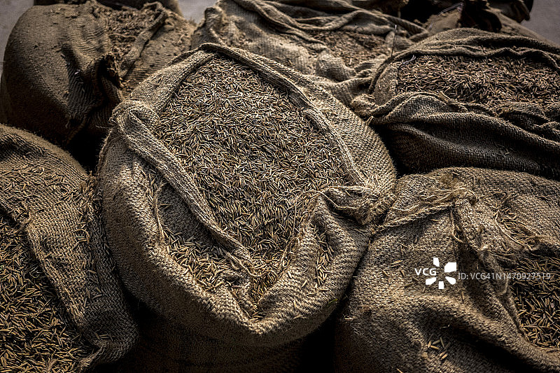 稻谷袋图片素材