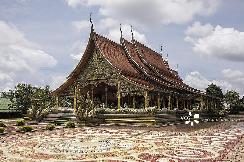 泰国乌汶叻差他尼府寺庙图片素材
