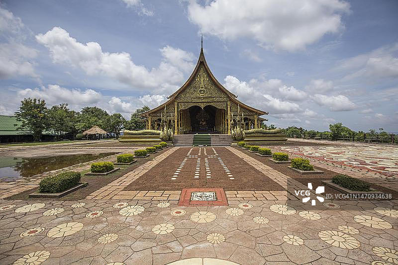 泰国乌汶叻差他尼府寺庙图片素材