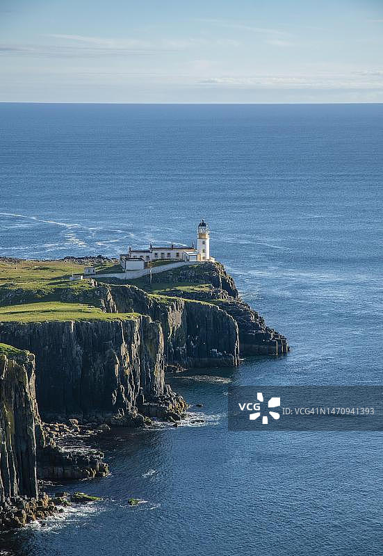 苏格兰内斯特角灯塔图片素材
